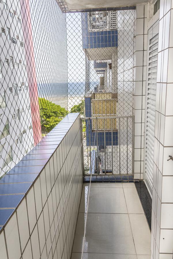 Apto Gonzaga Frente Ao Mar Wi-Fi サントス エクステリア 写真